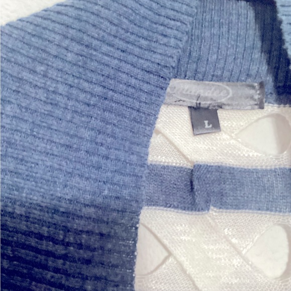 Mandee | size: L | color: Blue and White - Picture 2 of 16